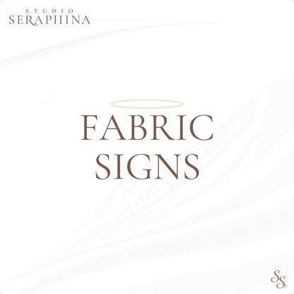 FABRIC SIGNS
