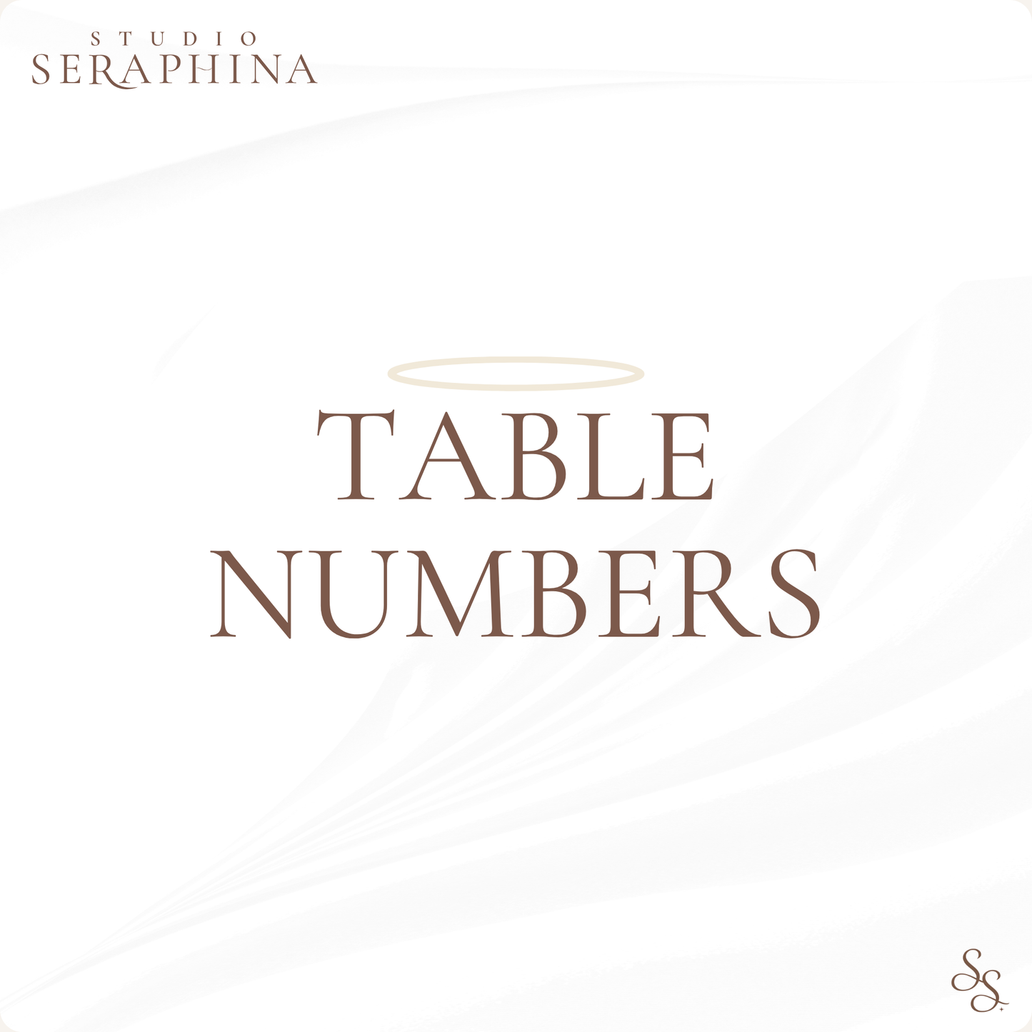 TABLE NUMBERS