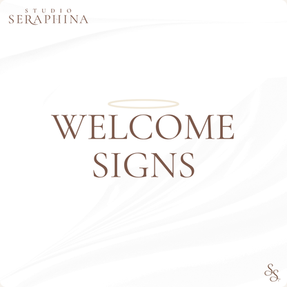 WELCOME SIGNS