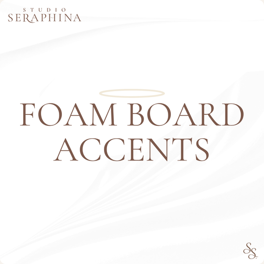 FOAM BOARD ACCENTS