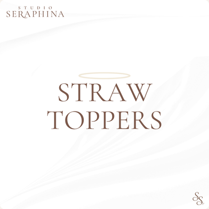 STRAW TOPPERS