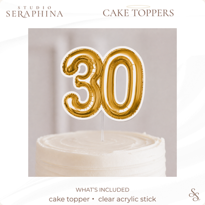 CAKE TOPPERS
