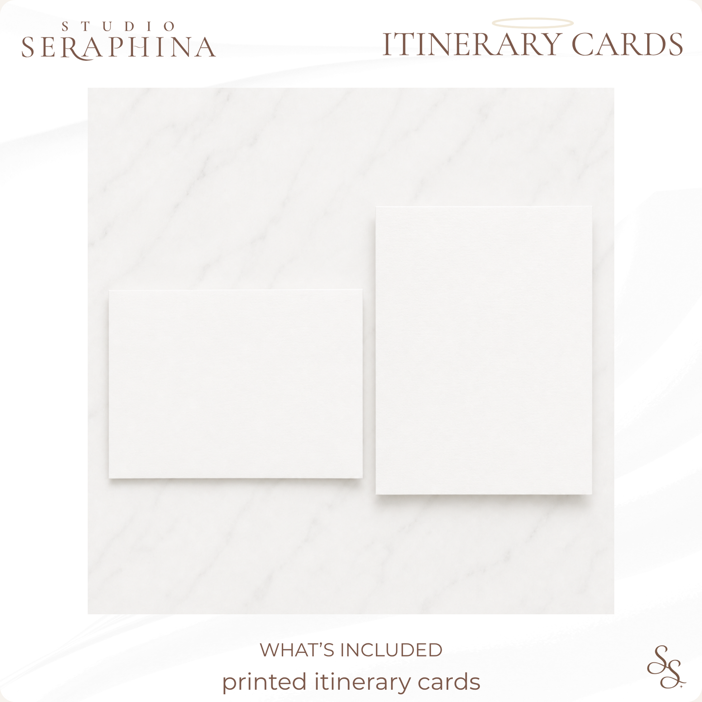 ITINERARY CARDS