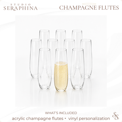 CHAMPAGNE FLUTES