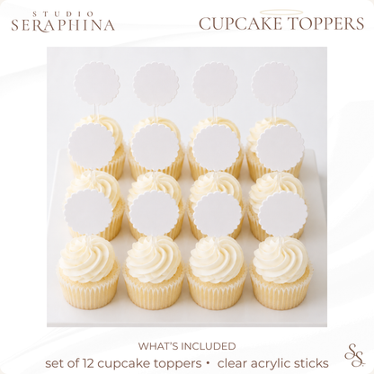 CUPCAKE TOPPERS