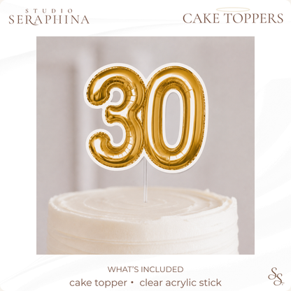CAKE TOPPERS