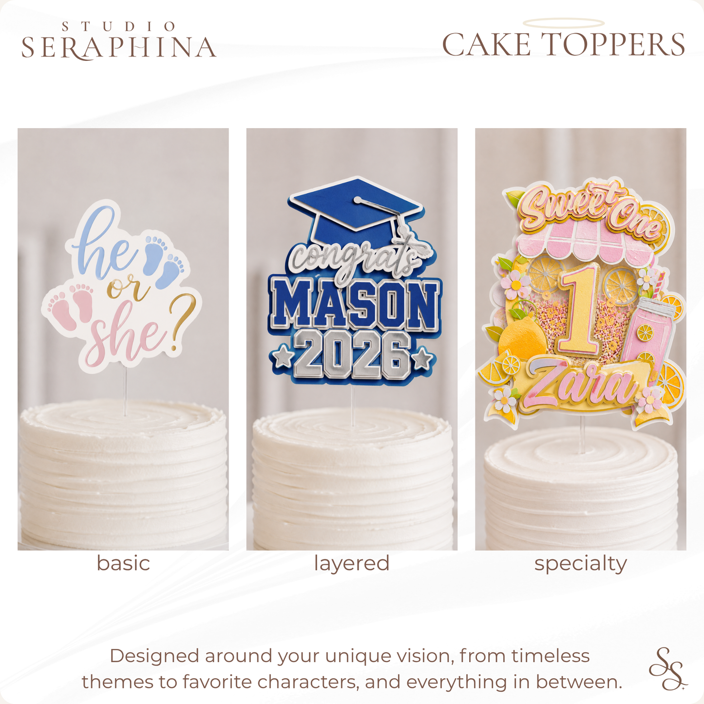 CAKE TOPPERS