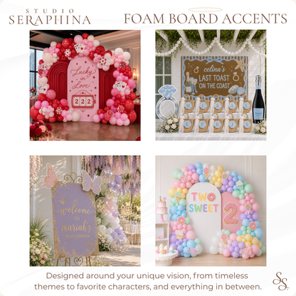 FOAM BOARD ACCENTS