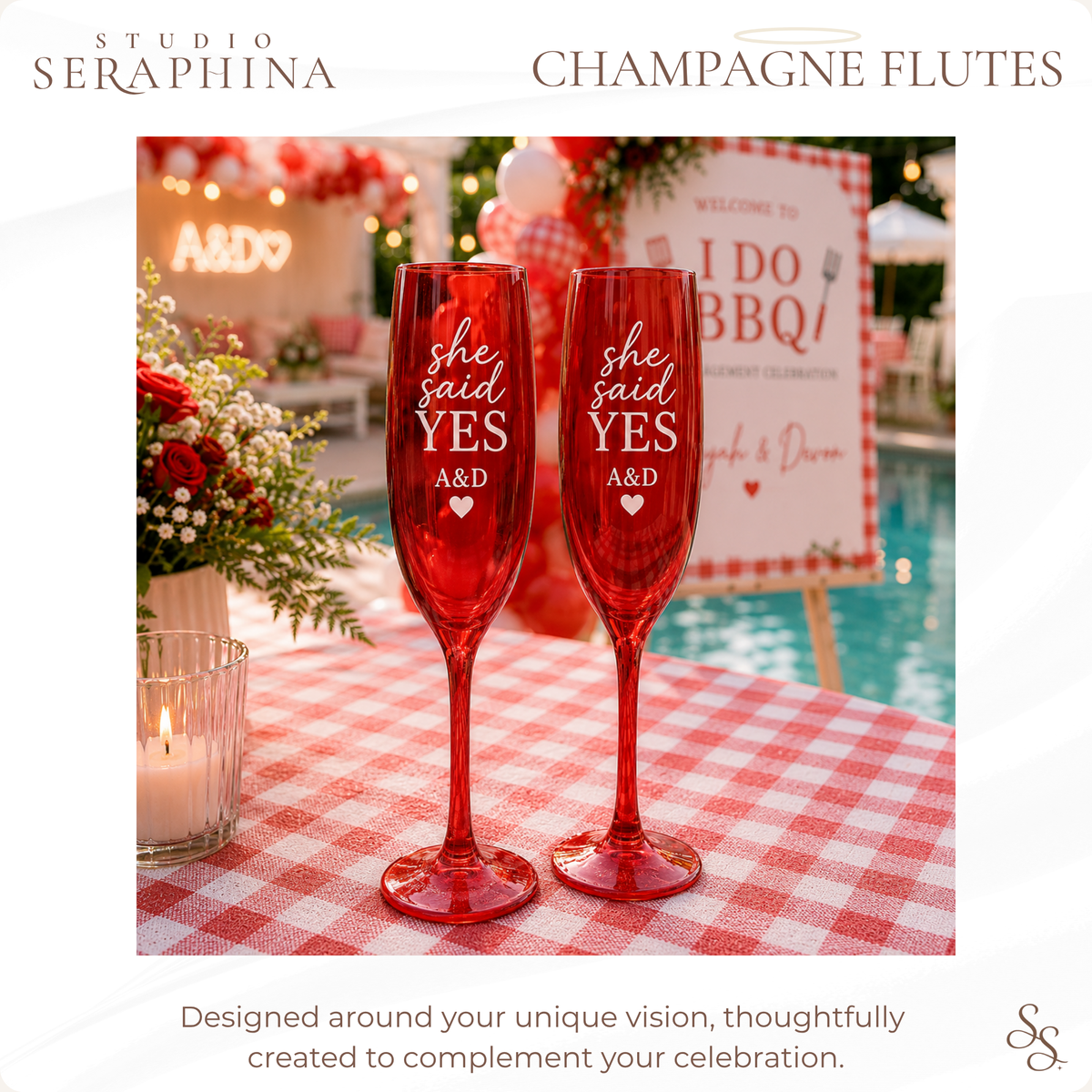 CHAMPAGNE FLUTES