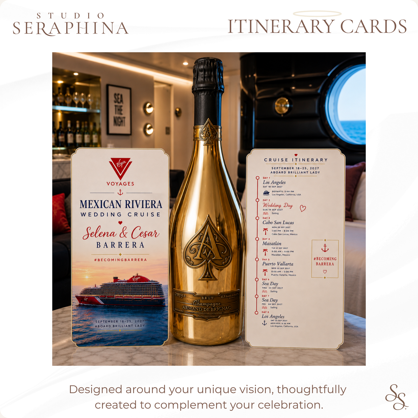 ITINERARY CARDS