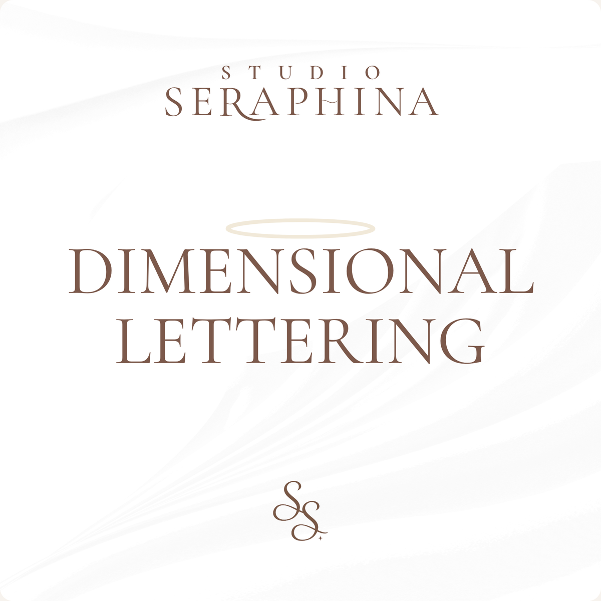 DIMENSIONAL LETTERING