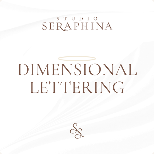 DIMENSIONAL LETTERING