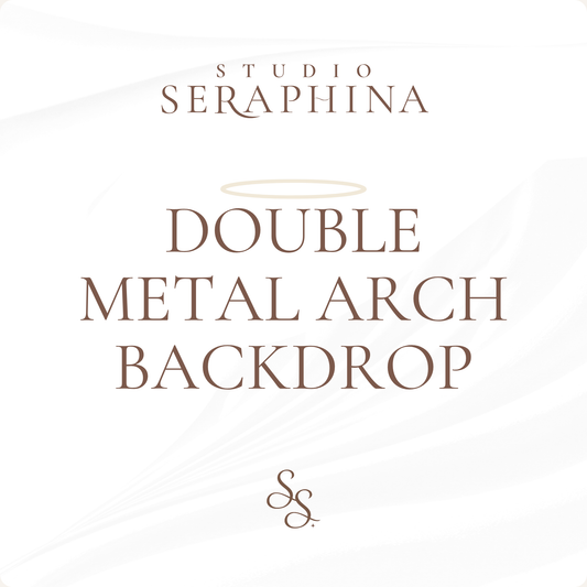 DOUBLE METAL ARCH BACKDROP
