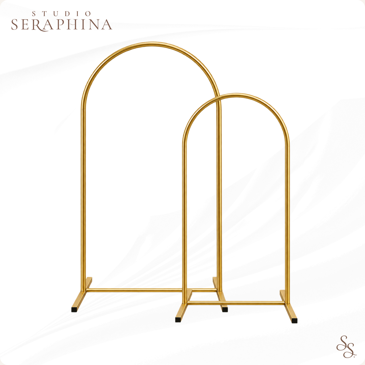 DOUBLE METAL ARCH BACKDROP