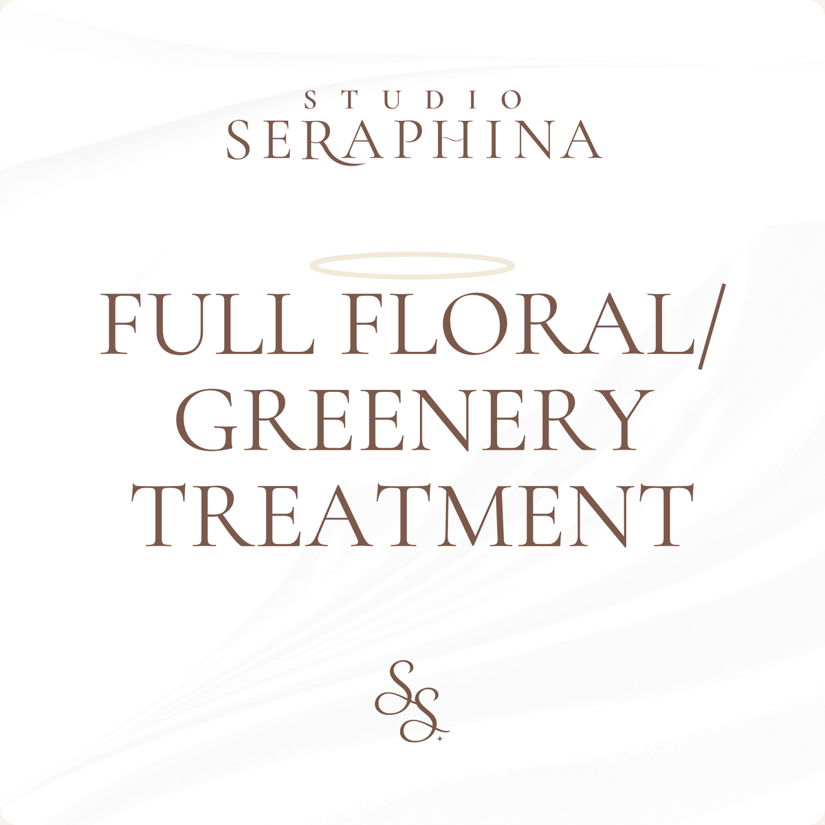 FULL FLORAL/GREENERY TREATMENT