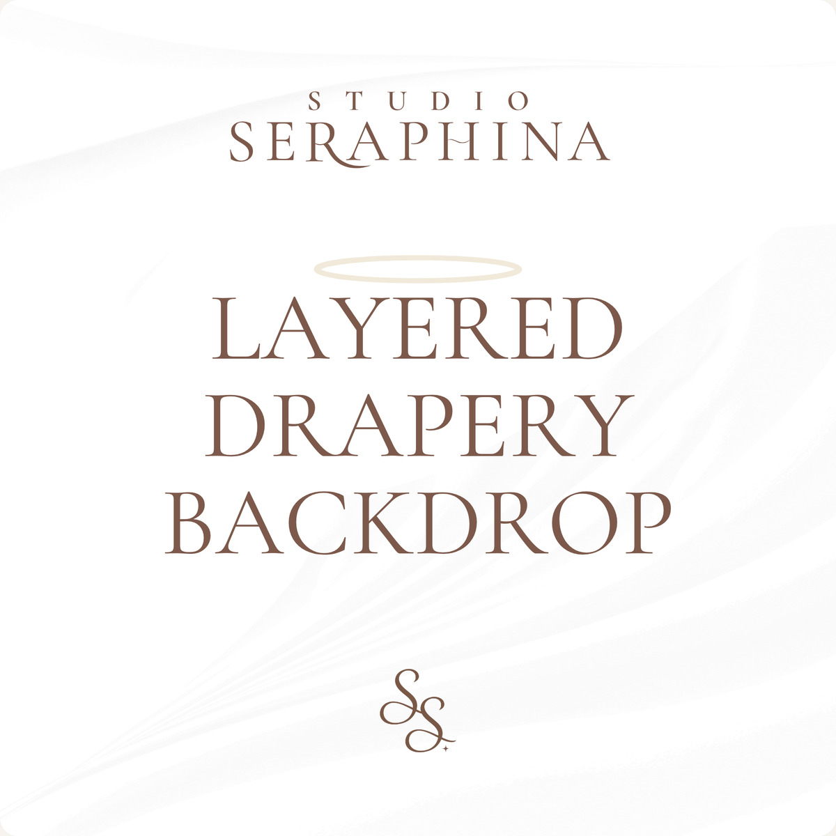LAYERED DRAPERY BACKDROP