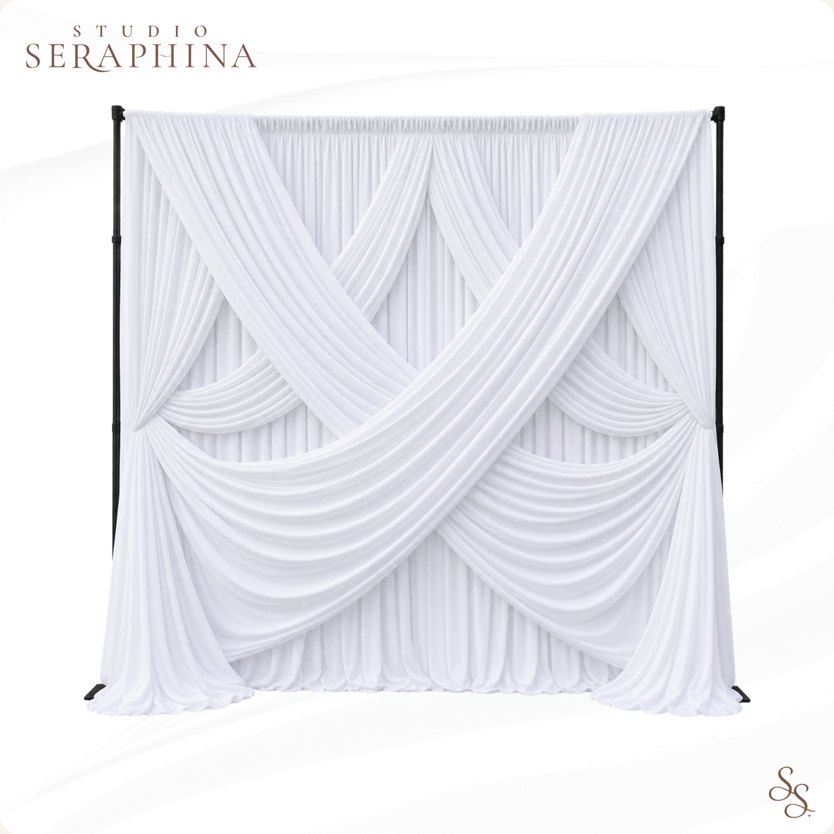 LAYERED DRAPERY BACKDROP