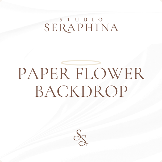 PAPER FLOWER BACKDROP