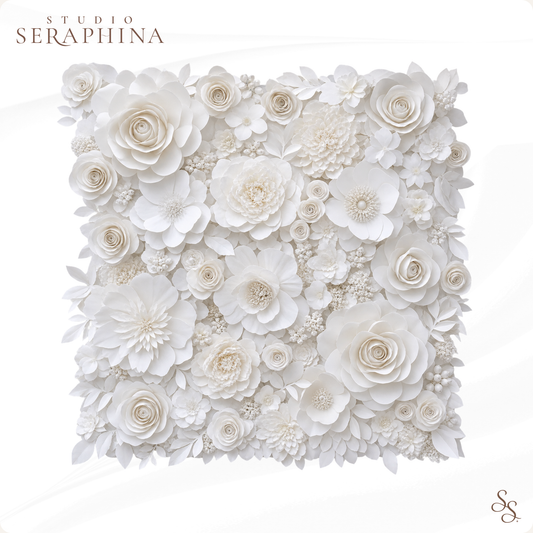 PAPER FLOWER BACKDROP