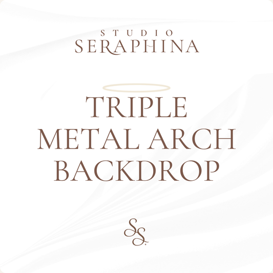 TRIPLE METAL ARCH BACKDROP