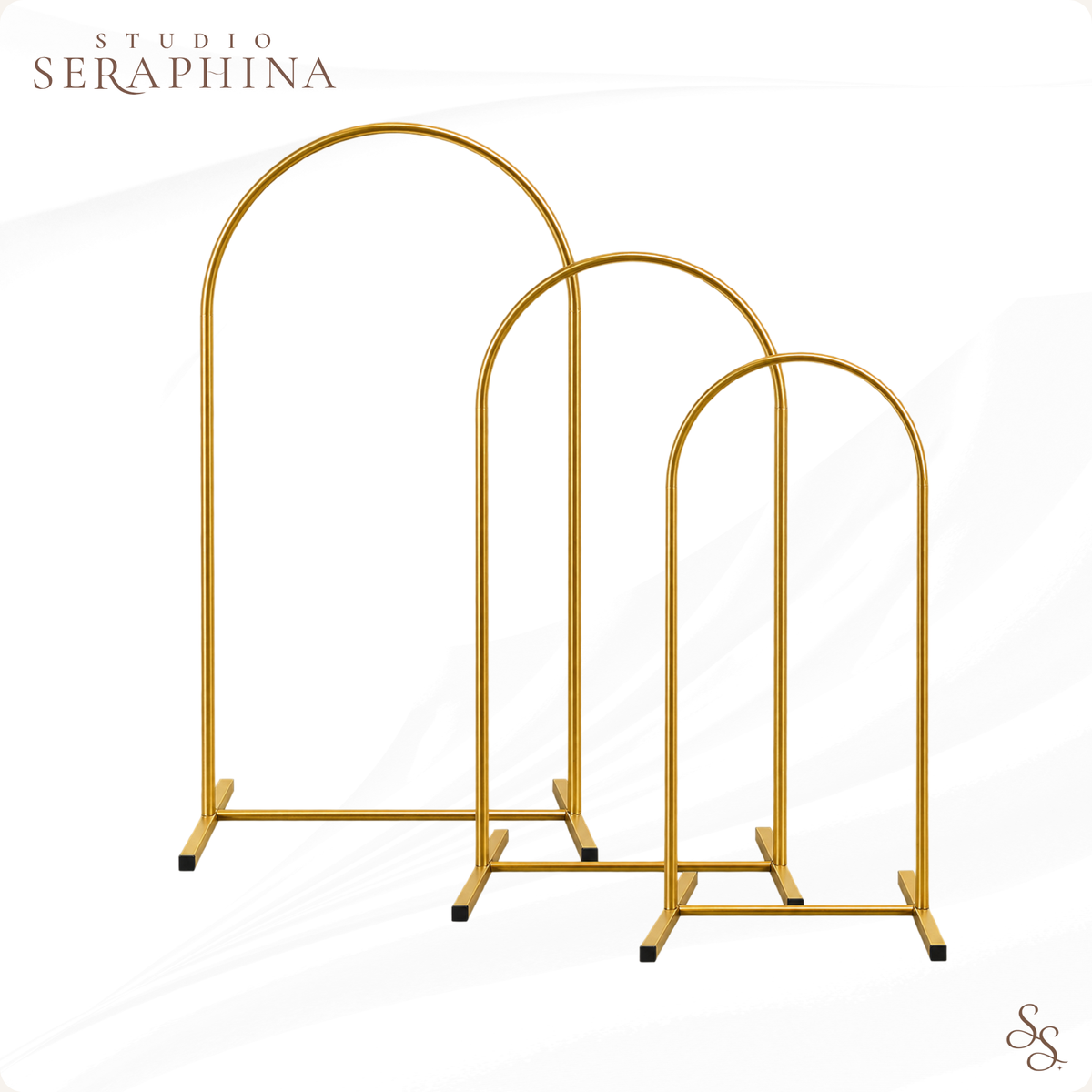 TRIPLE METAL ARCH BACKDROP